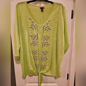 Light green manache shirt